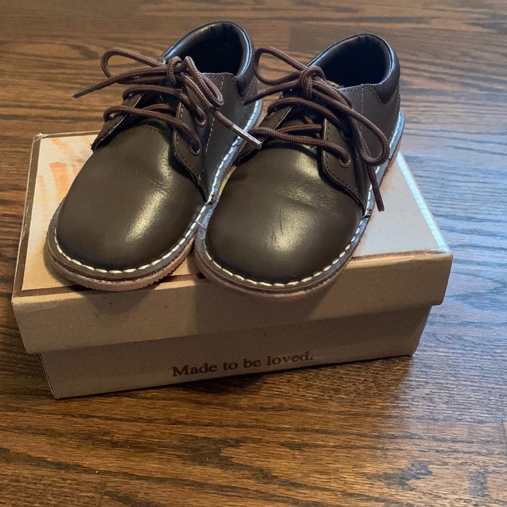 L’amour Tyler lace-up boys dress shoes Footmates comp